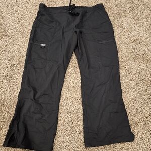 Black XL petite Cherokee Workwear Scrub pants